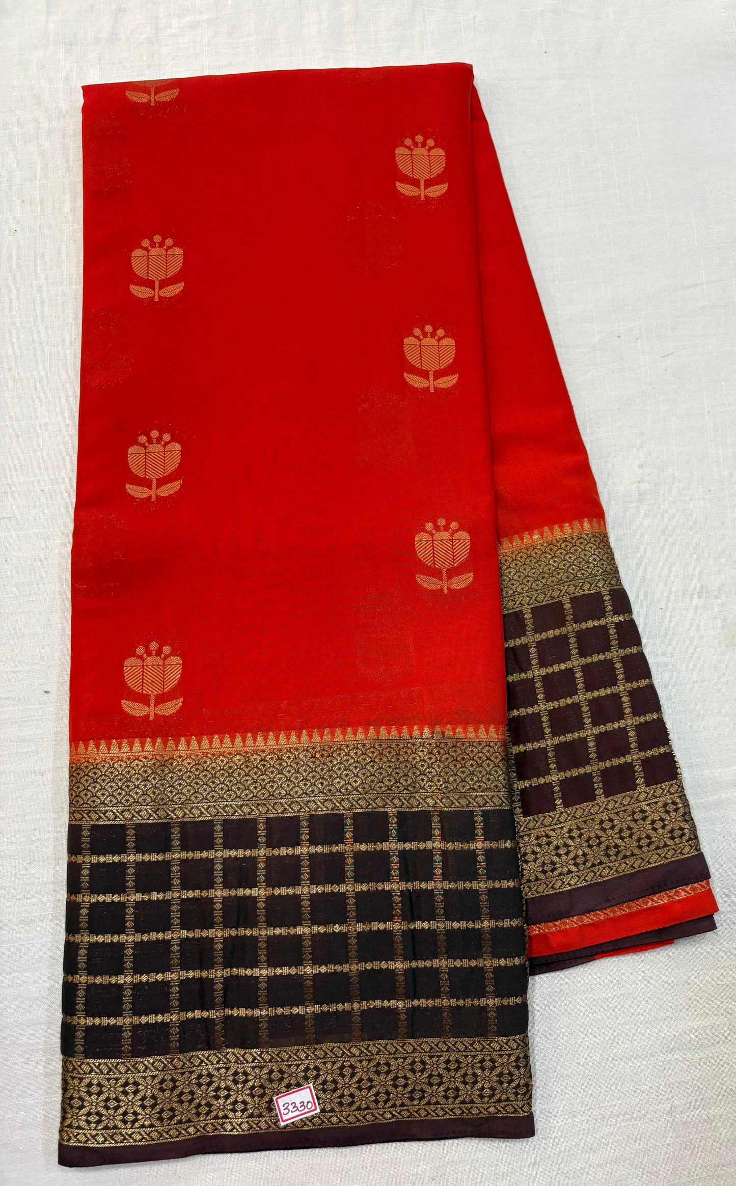 Mysore Crepe Gap borders Rich Pallu