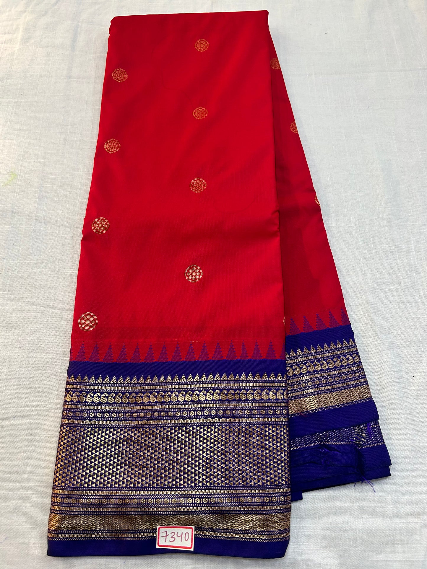 Semi Gadwal Silk Sareees