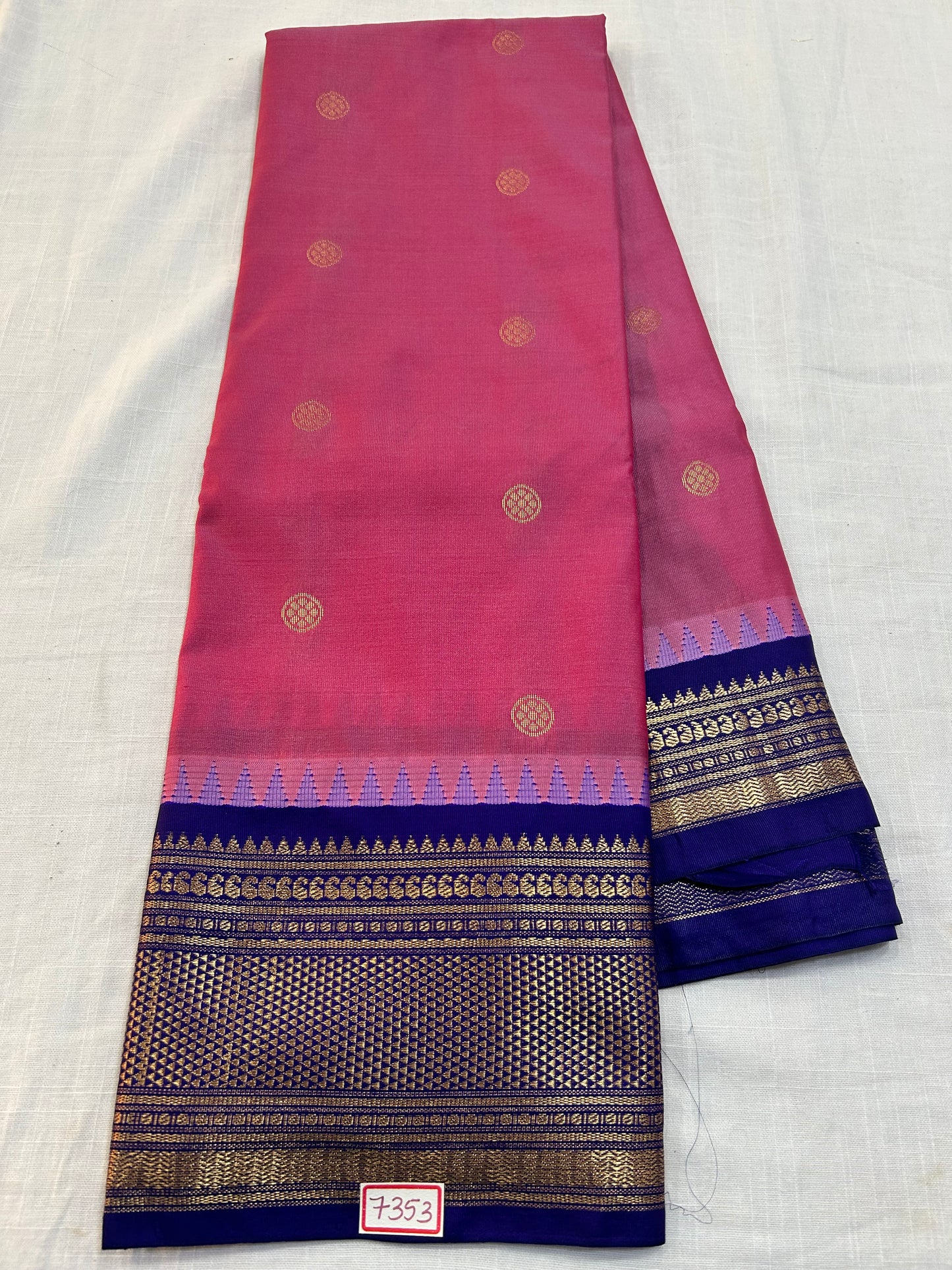 Semi Gadwal Silk  Sareees