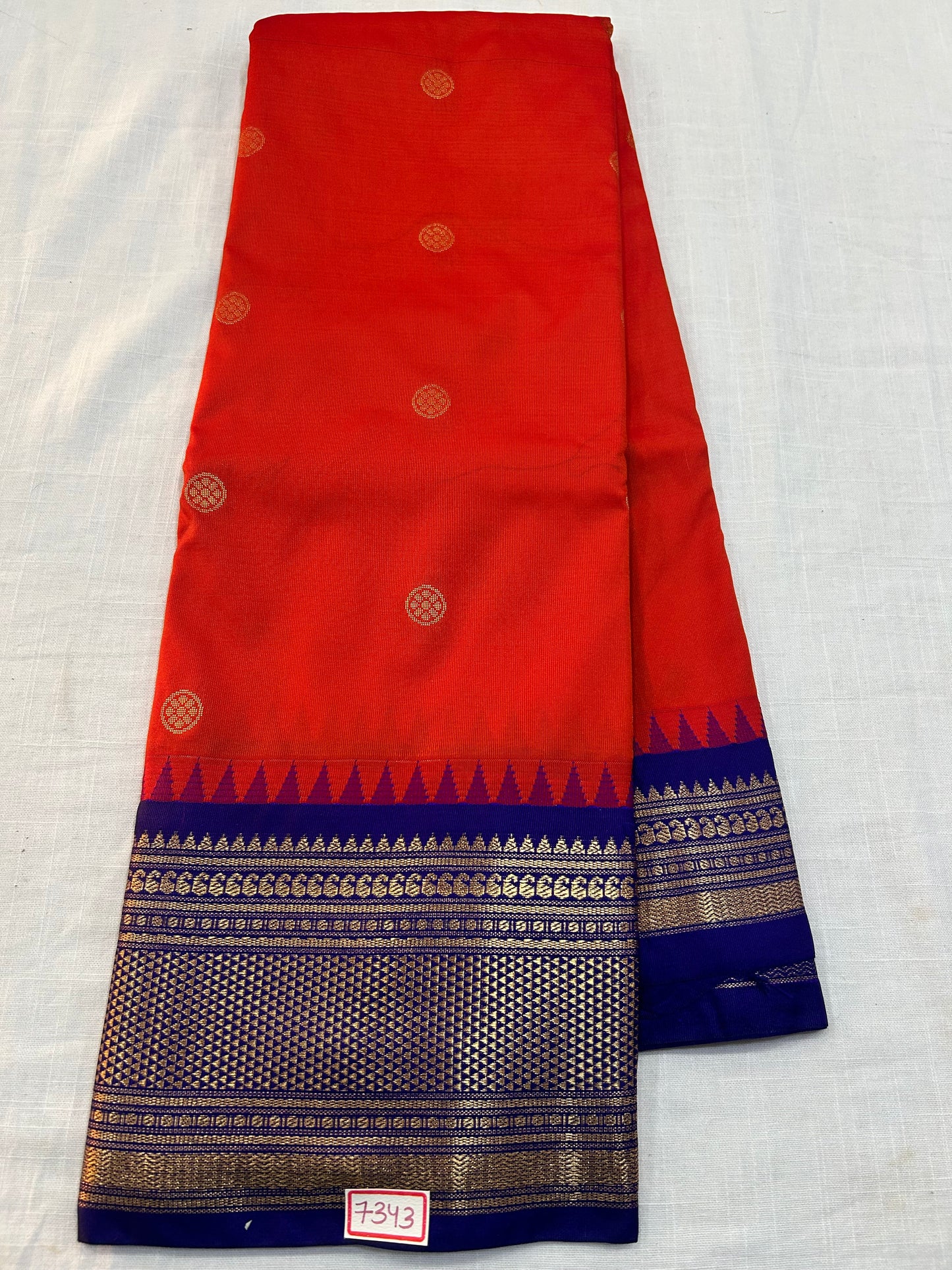 Semi Gadwal Silk  Sareees