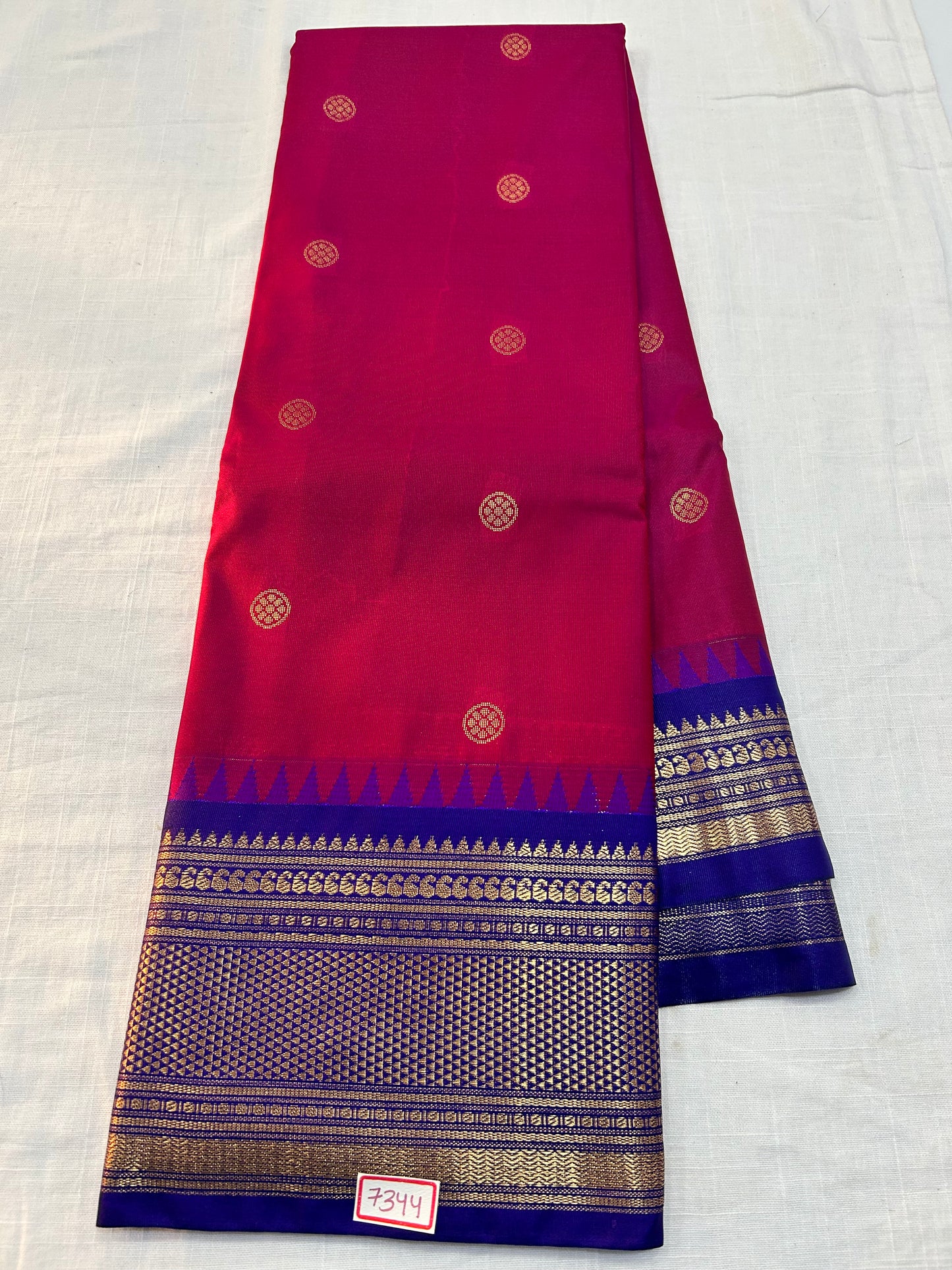 Semi Gadwal Silk Sareees