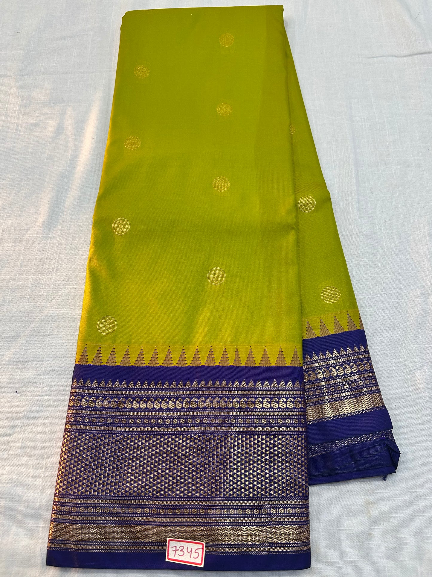 Semi Gadwal Silk  Sareees