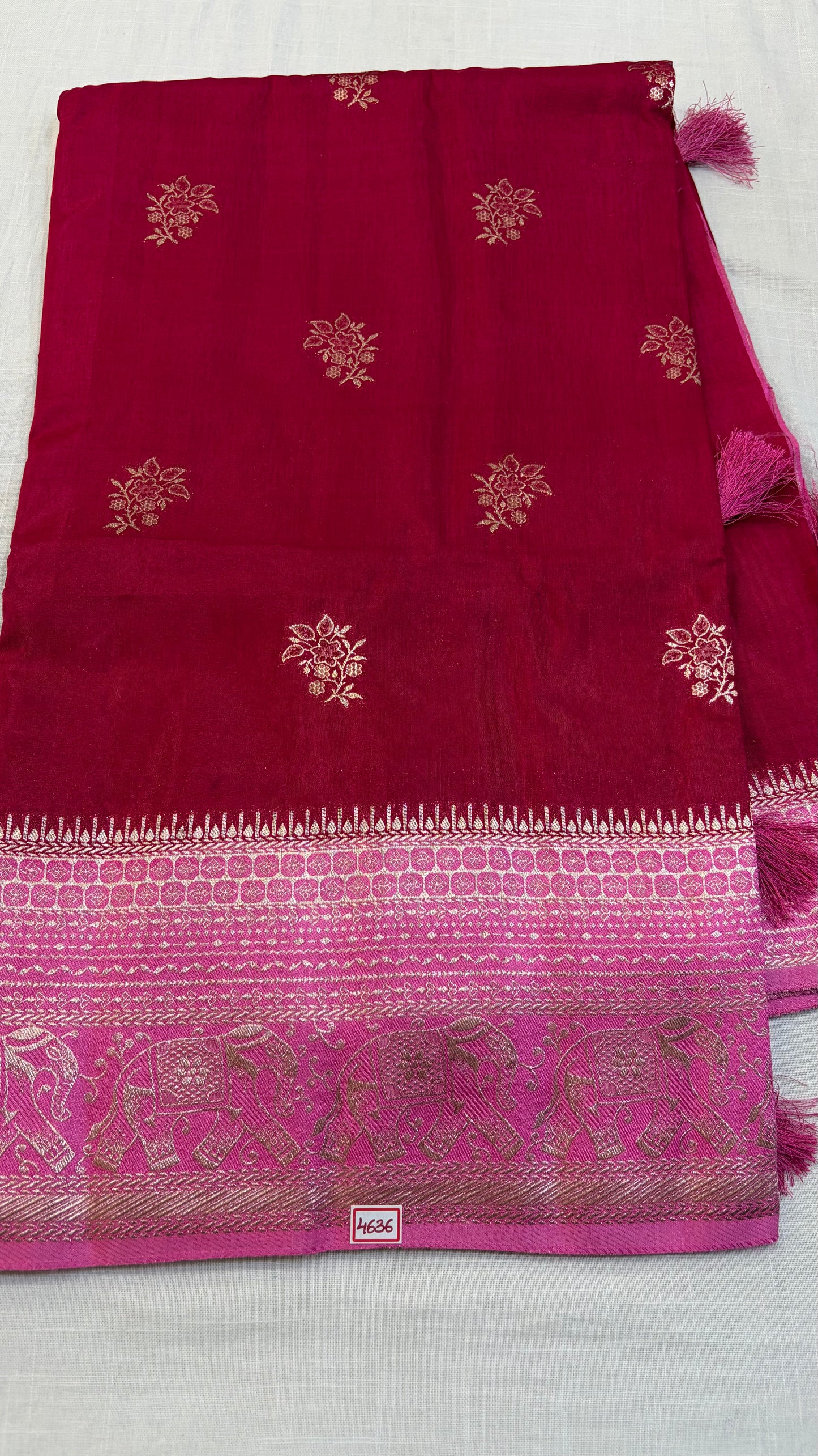 Russian Crepe saree
