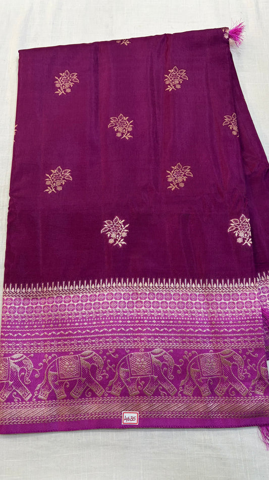 Russian Crepe saree