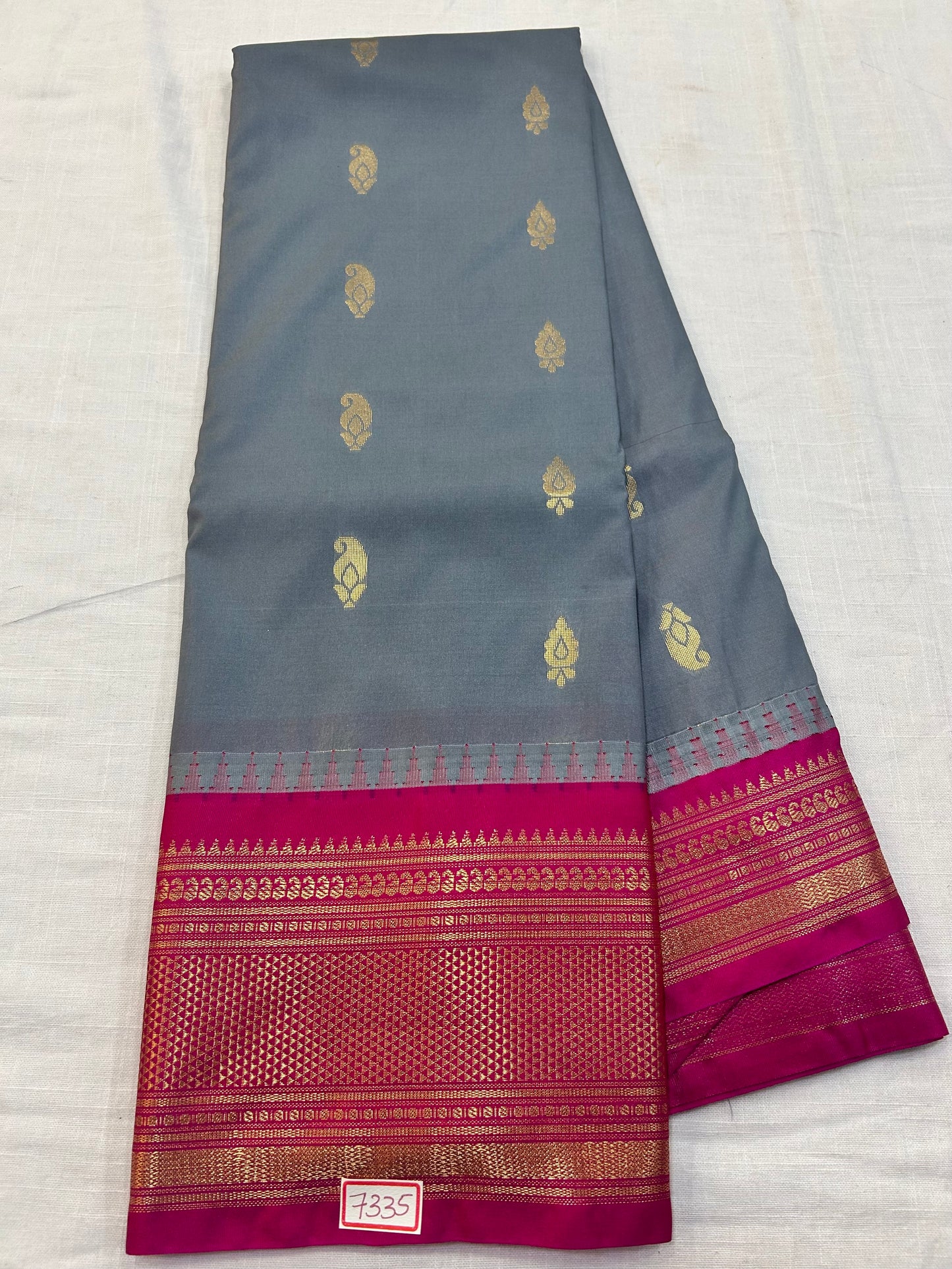 Semi Gadwal Silk Sareees