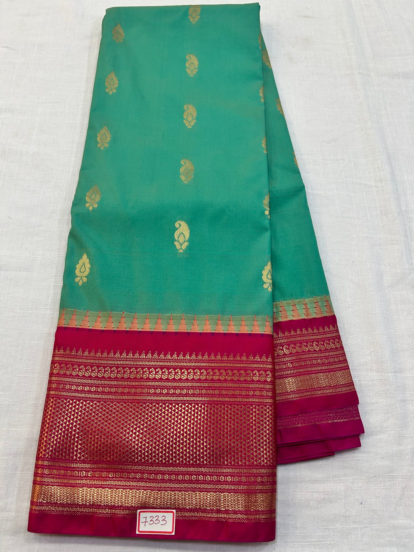 Semi Gadwal Silk Sareees