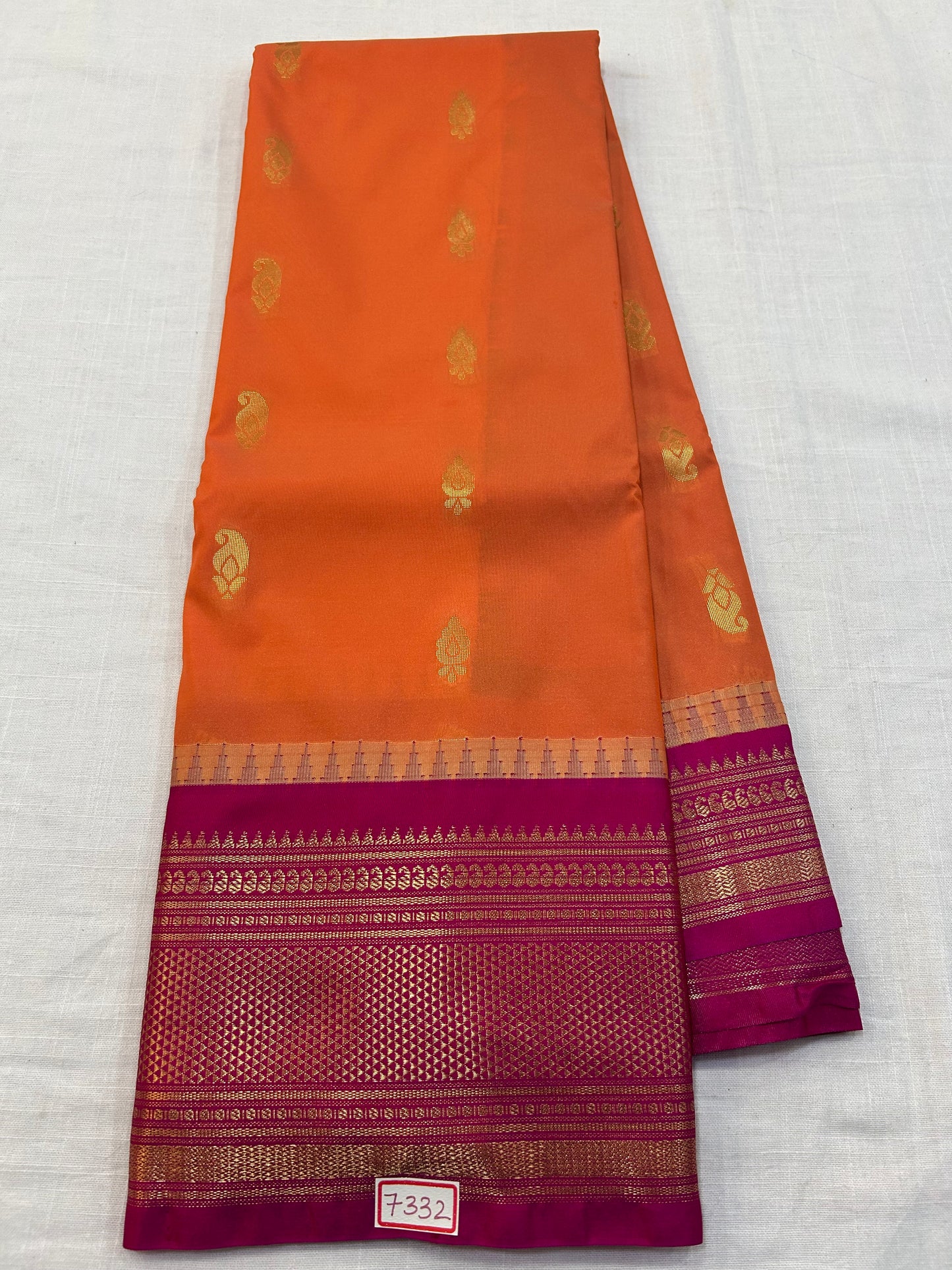 Semi Gadwal Silk Sareees
