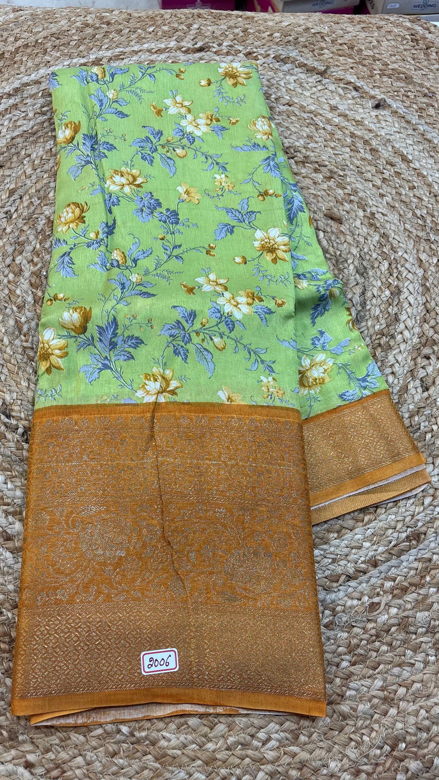 Russian Crepe saree