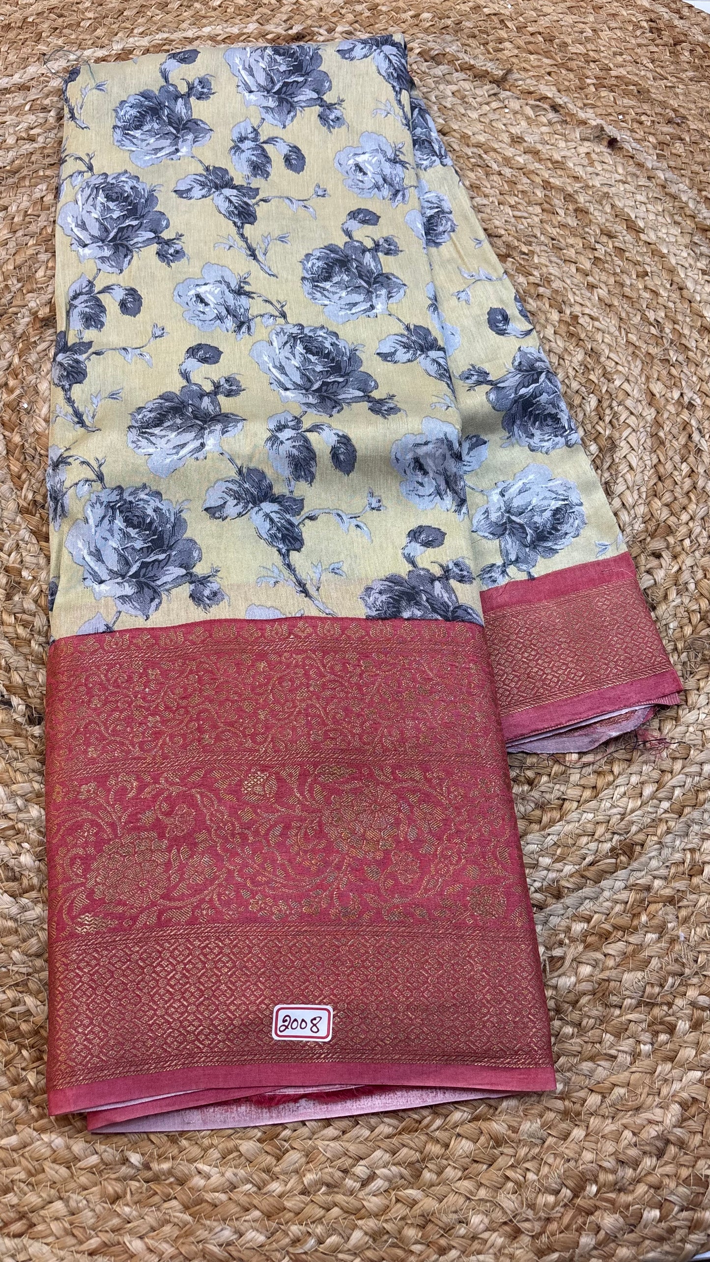 Russian Crepe saree