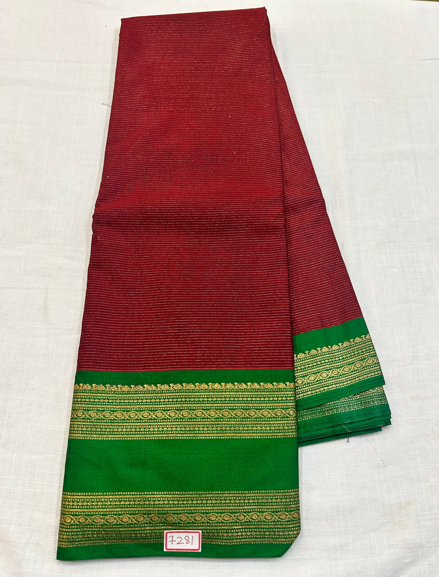 Semi Gadwal Gadwal Sico saree