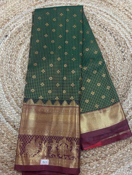 Semi Kanchi Pattu Sarees