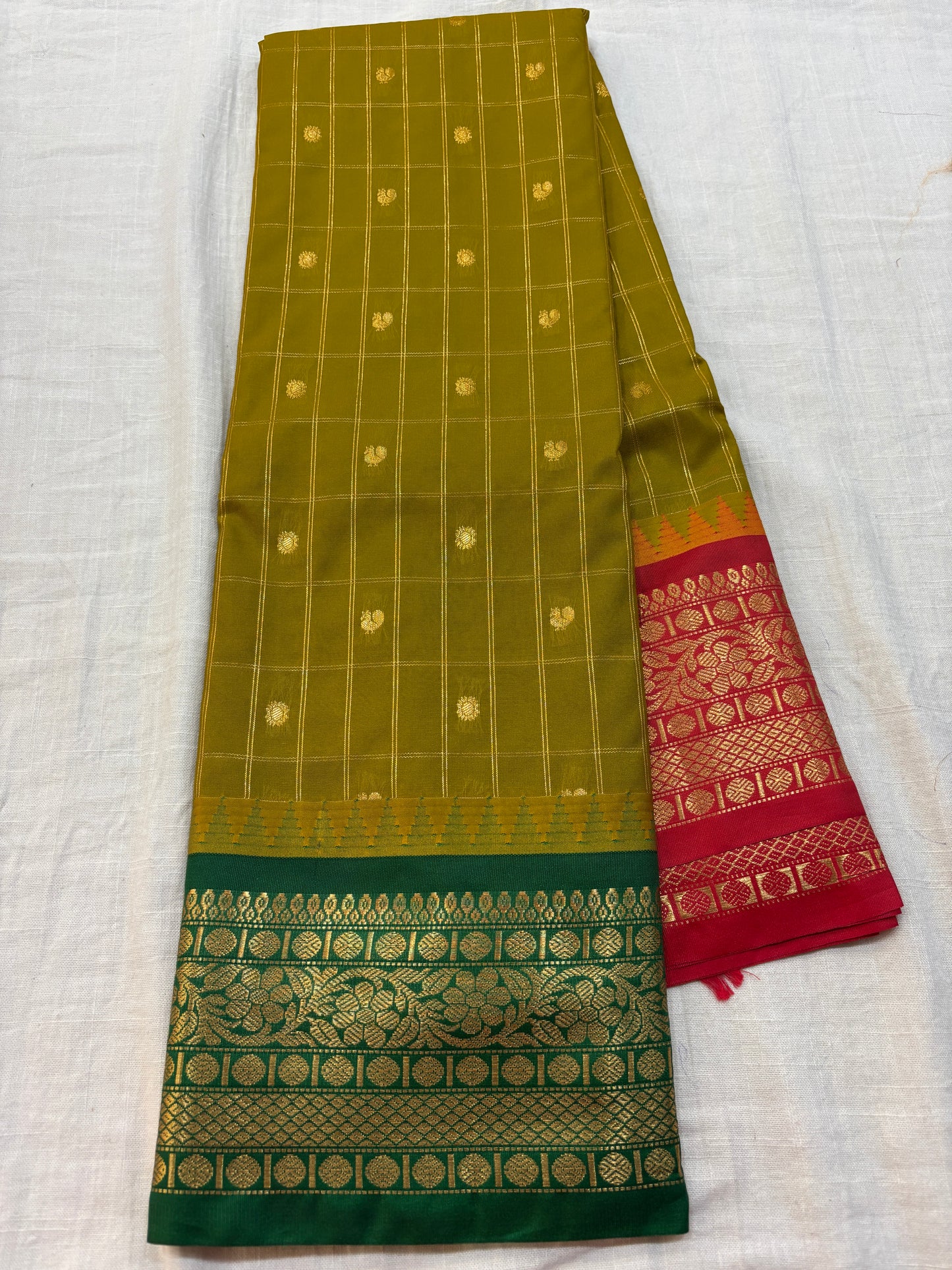 Semi Gadwal Ganga Jamuna Borders