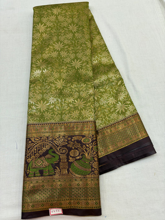 Semi Kanchi Tissue Pattu Sarees