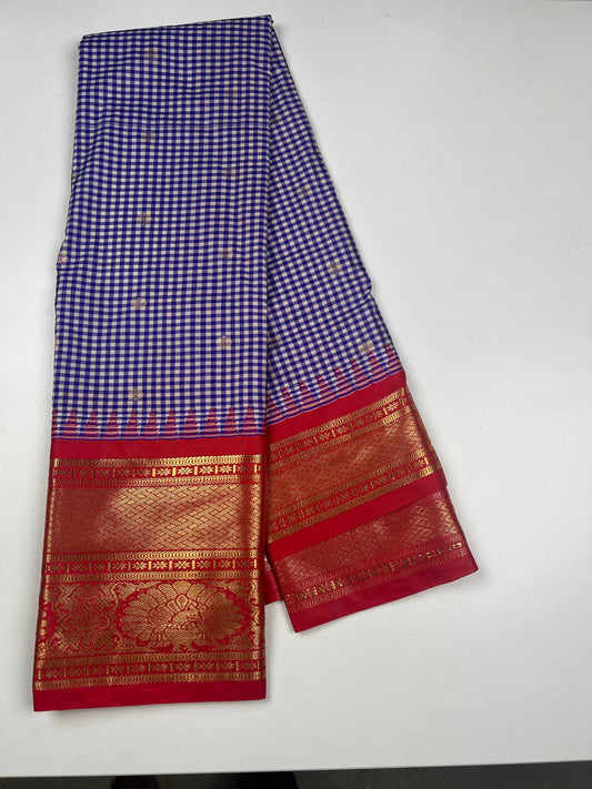 Vintage Semi Gadwal Saree