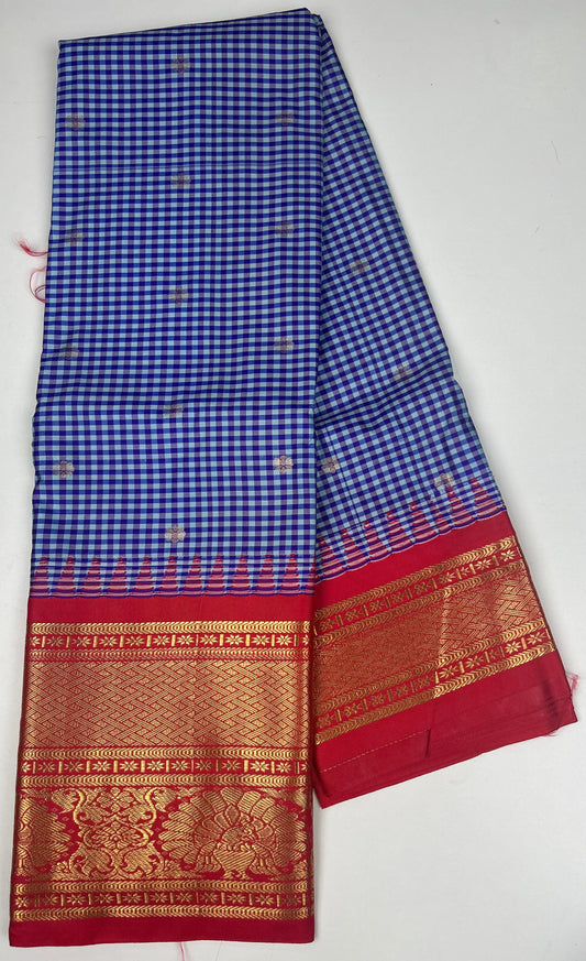 Vintage Semi Gadwal Saree