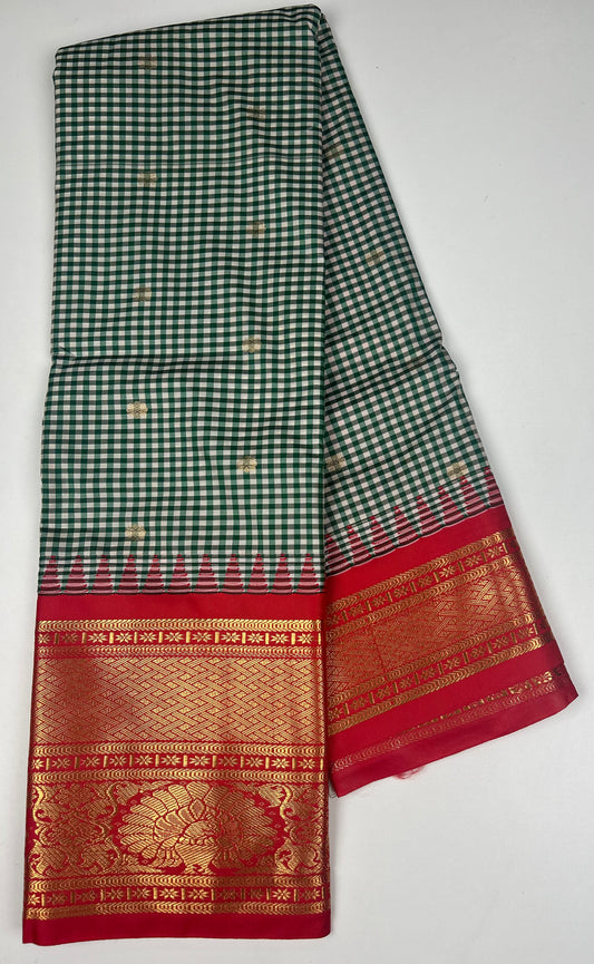 Vintage Semi Gadwal Saree