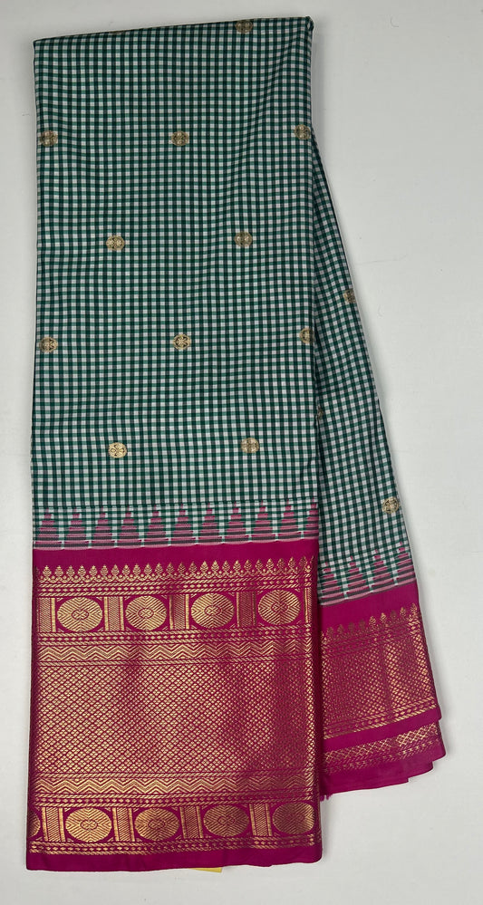 Vintage Semi Gadwal Saree