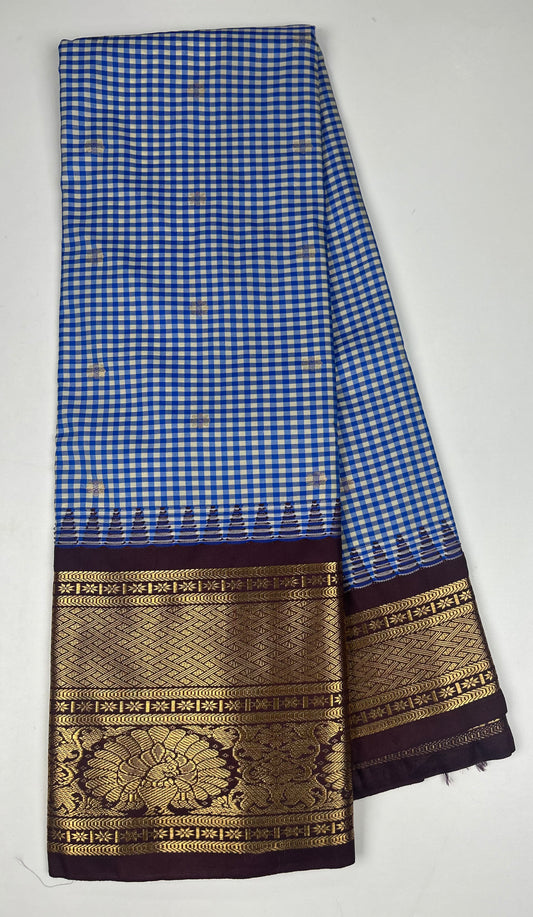 Vintage Semi Gadwal Saree