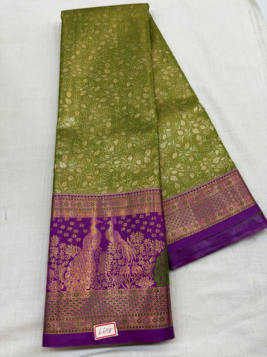 Semi Kanchi Tissue Pattu Sarees