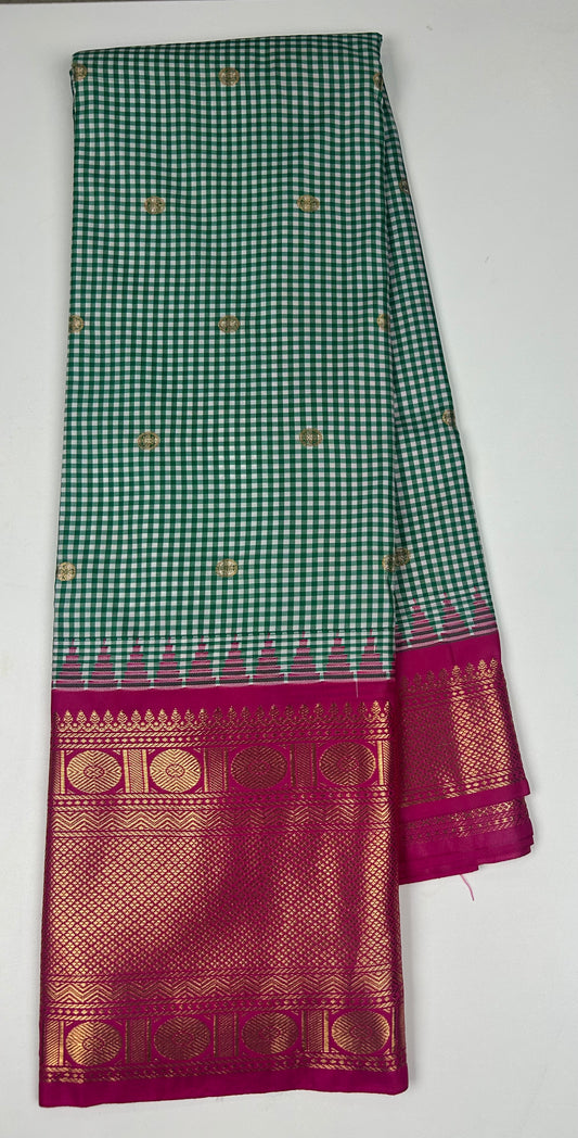 Vintage Semi Gadwal Saree