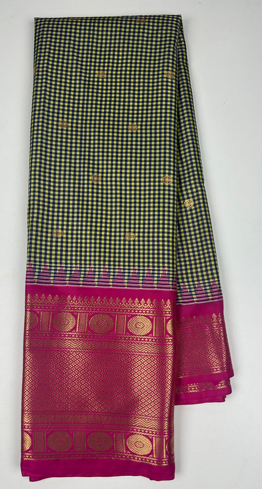 Vintage Semi Gadwal Saree