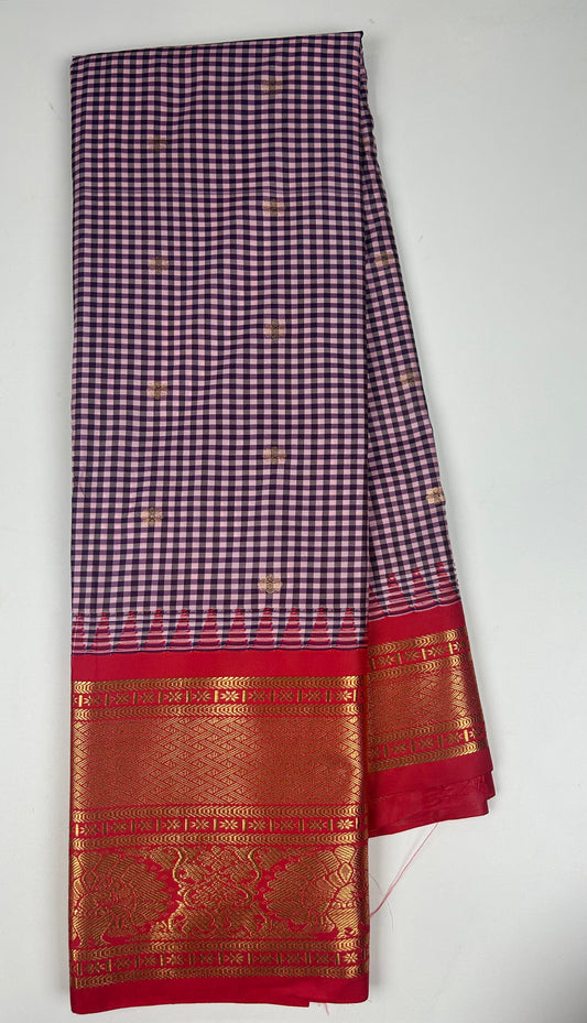 Vintage Semi Gadwal Saree