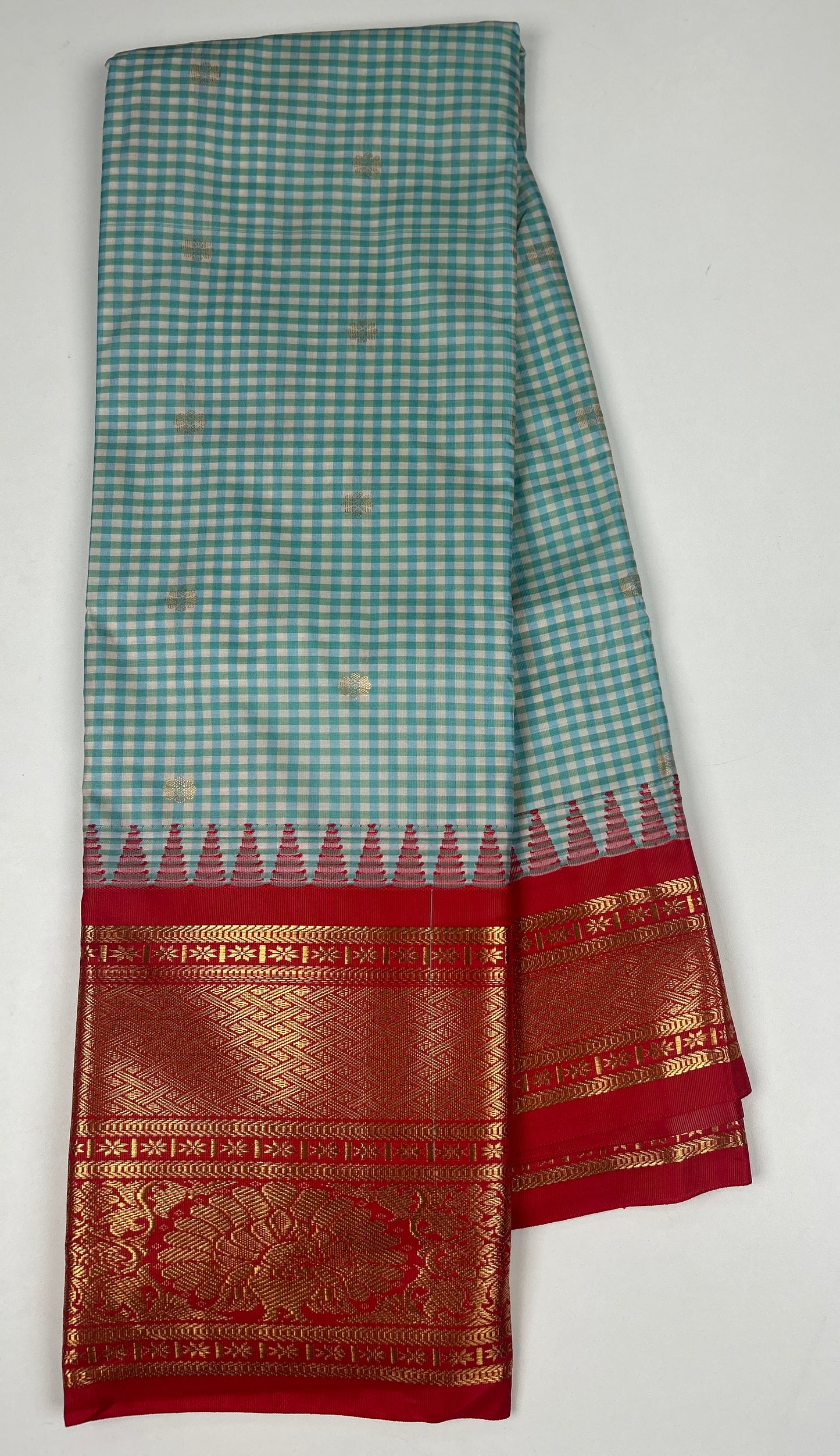 Vintage Semi Gadwal Saree