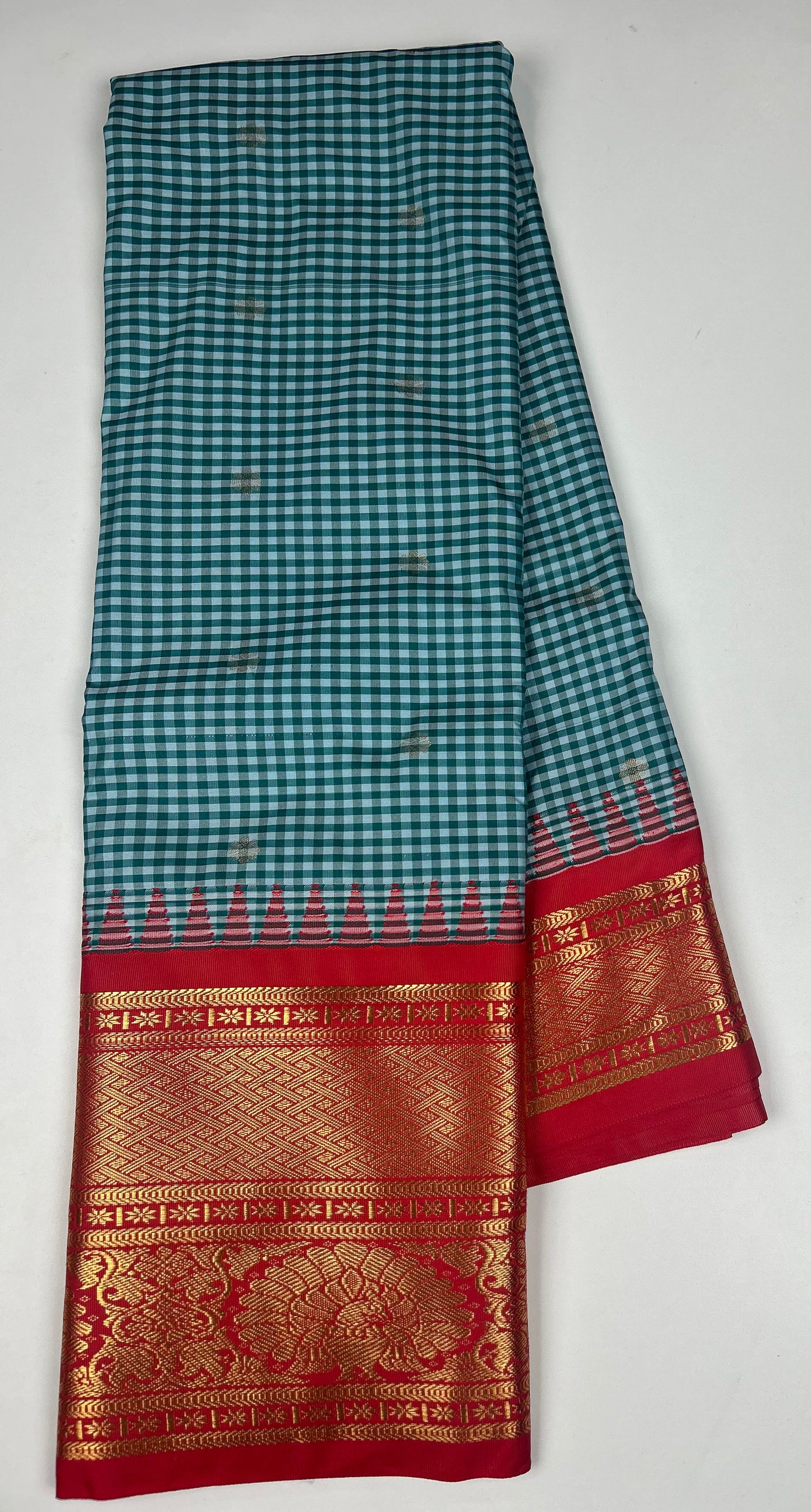 Vintage Semi Gadwal Saree