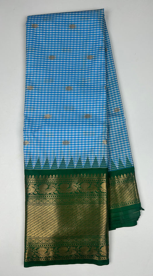 Vintage Semi Gadwal Saree