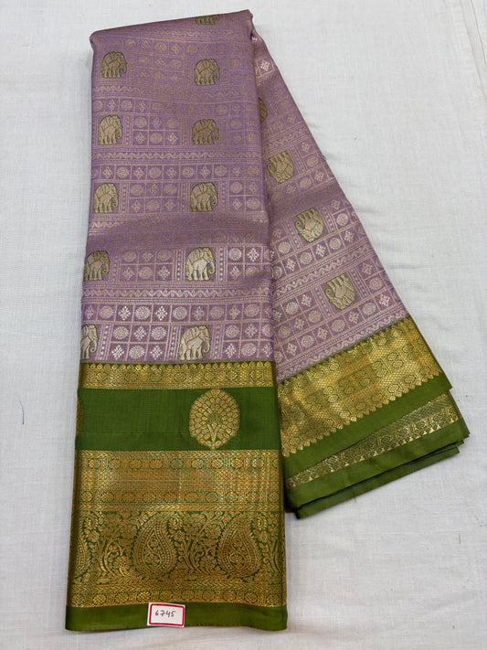 Semi Kanchi Tissue Pattu Sarees