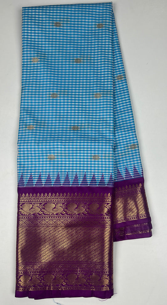 Vintage Semi Gadwal Saree