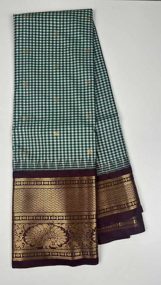 Vintage Semi Gadwal Saree