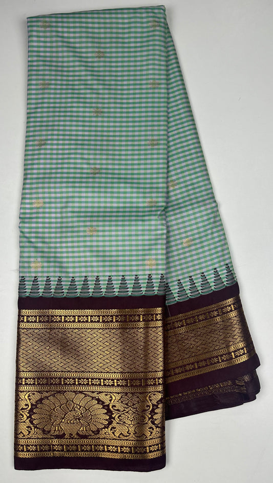 Vintage Semi Gadwal Saree