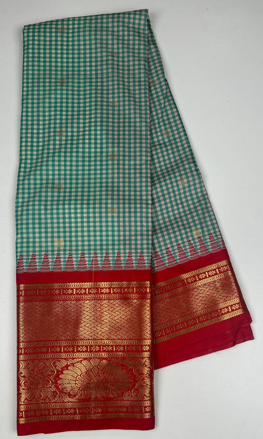 Vintage Semi Gadwal Saree