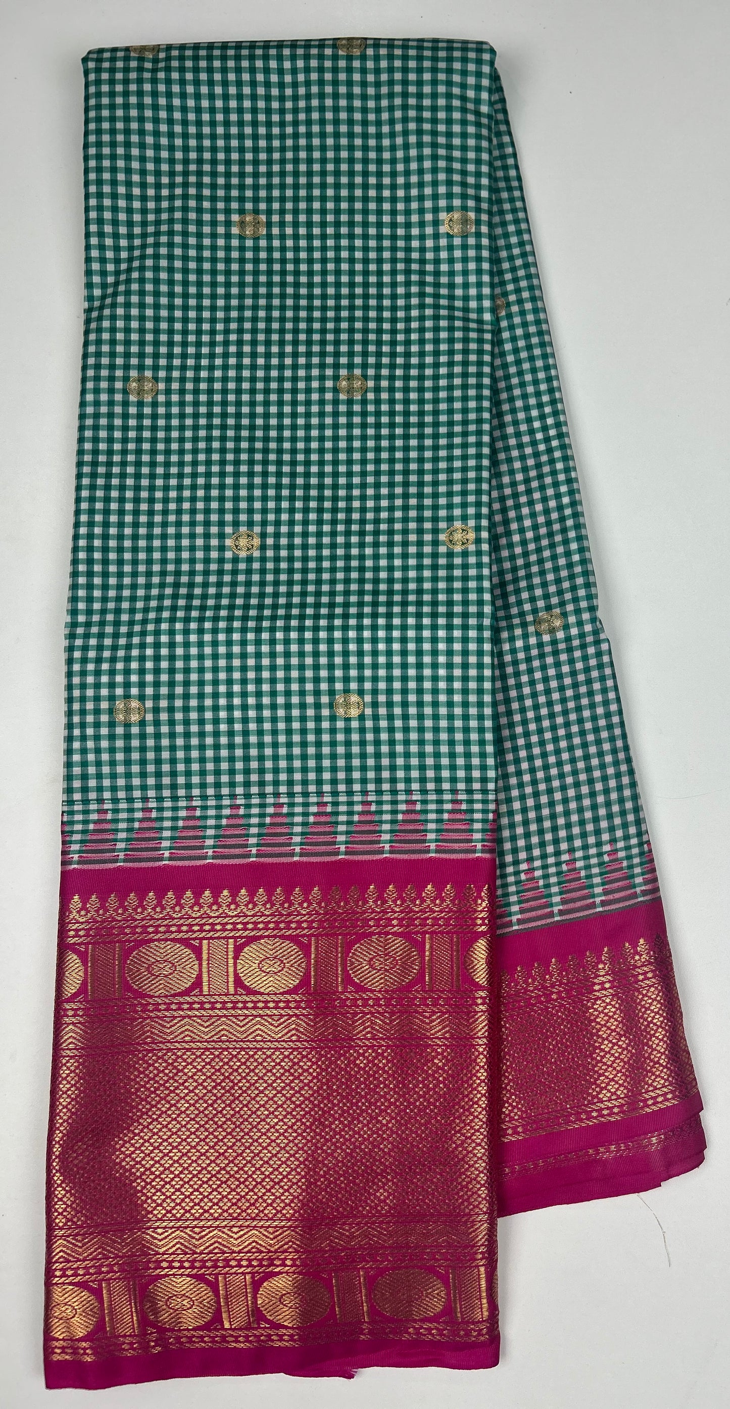 Vintage Semi Gadwal Saree