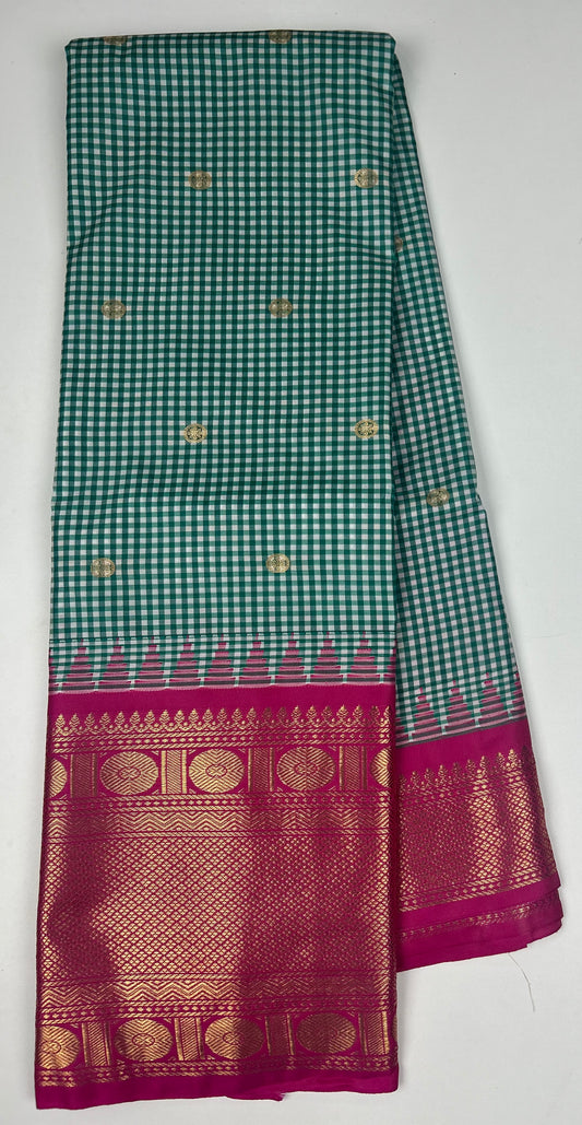 Vintage Semi Gadwal Saree