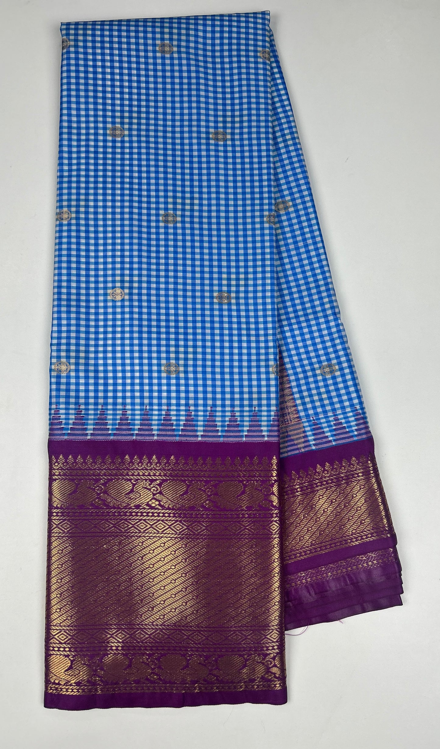 Vintage Semi Gadwal Saree