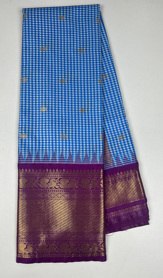 Vintage Semi Gadwal Saree