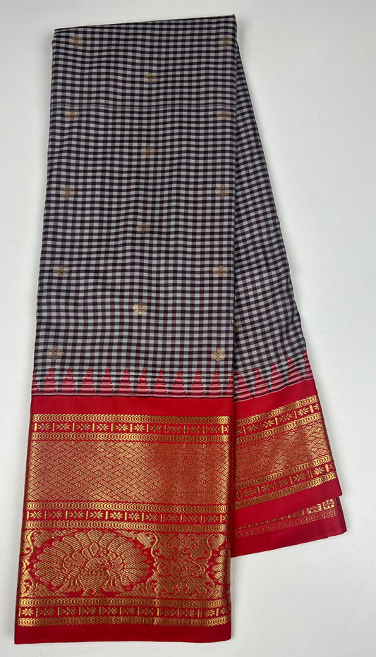 Vintage Semi Gadwal Saree