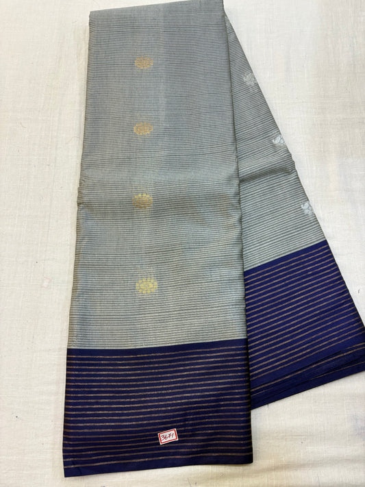 Semi Gadwal Sico Lines Border Saree