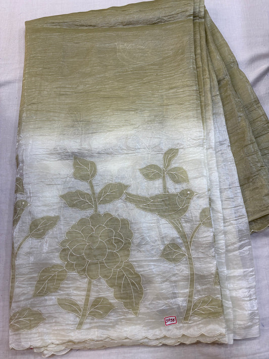 Soft Organza Embroidery Sarees