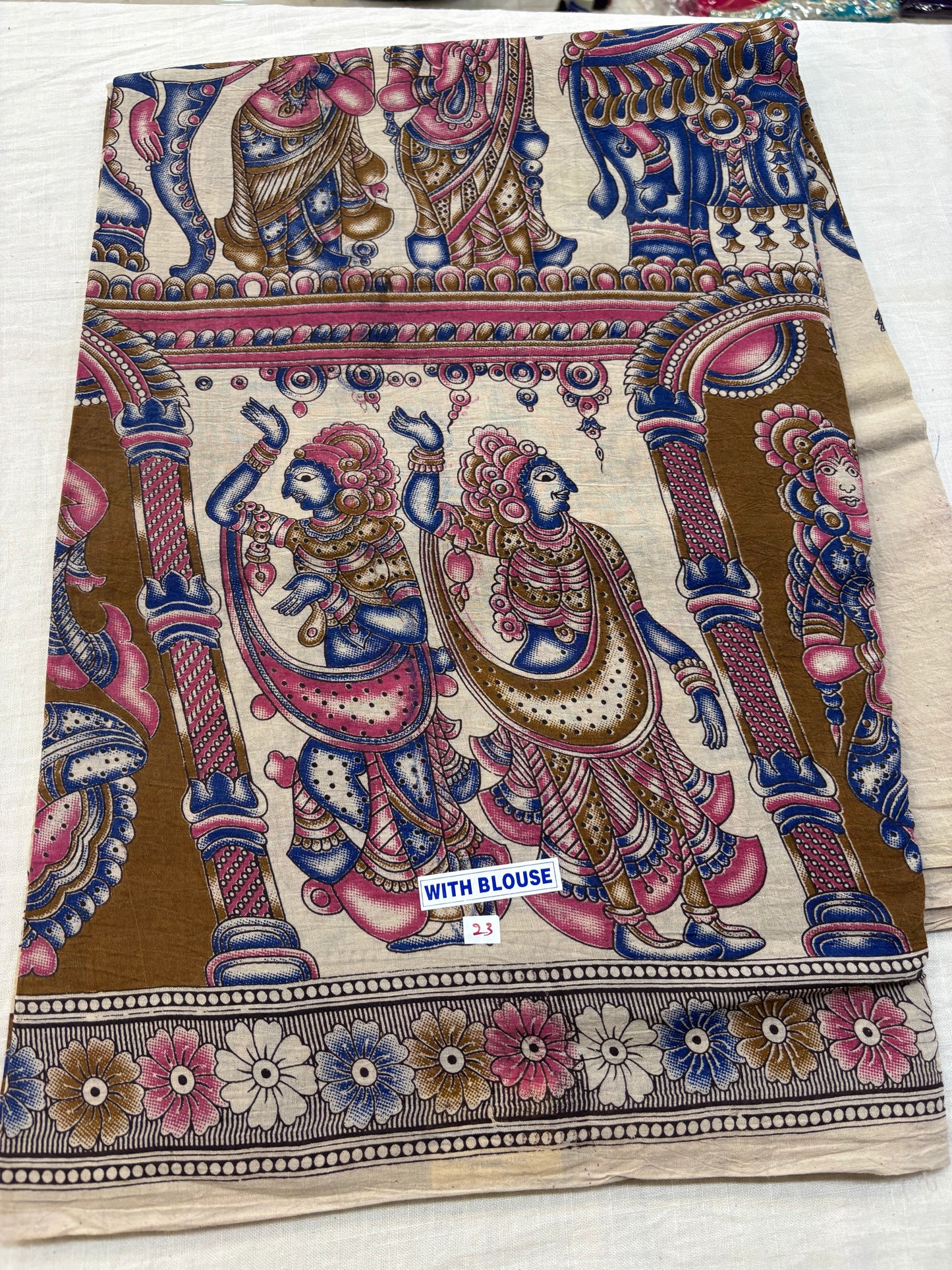 Kalamkari Cotton Saree