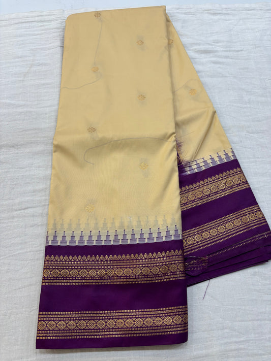 Semi Gadwal Silk Saree