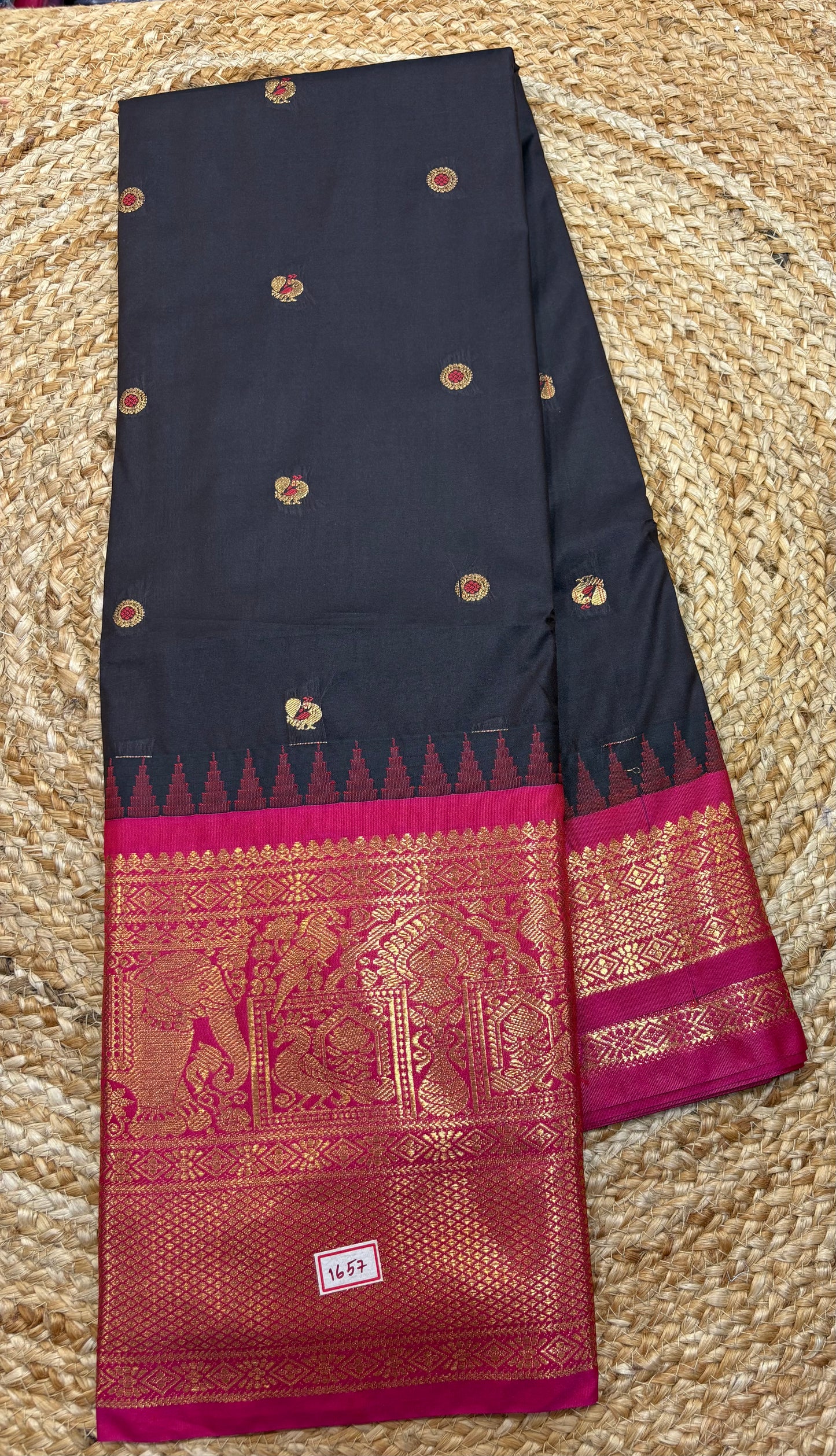 Semi gadwal saree