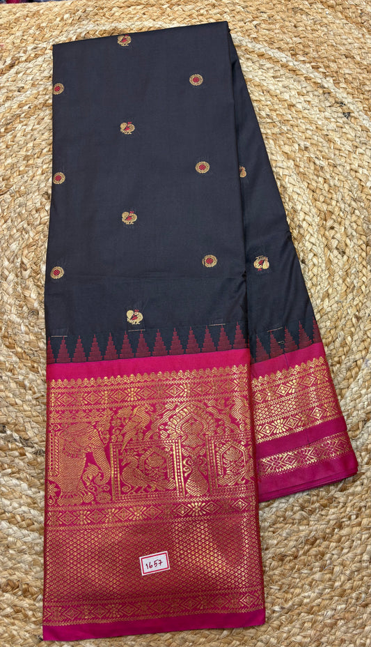 Semi gadwal saree