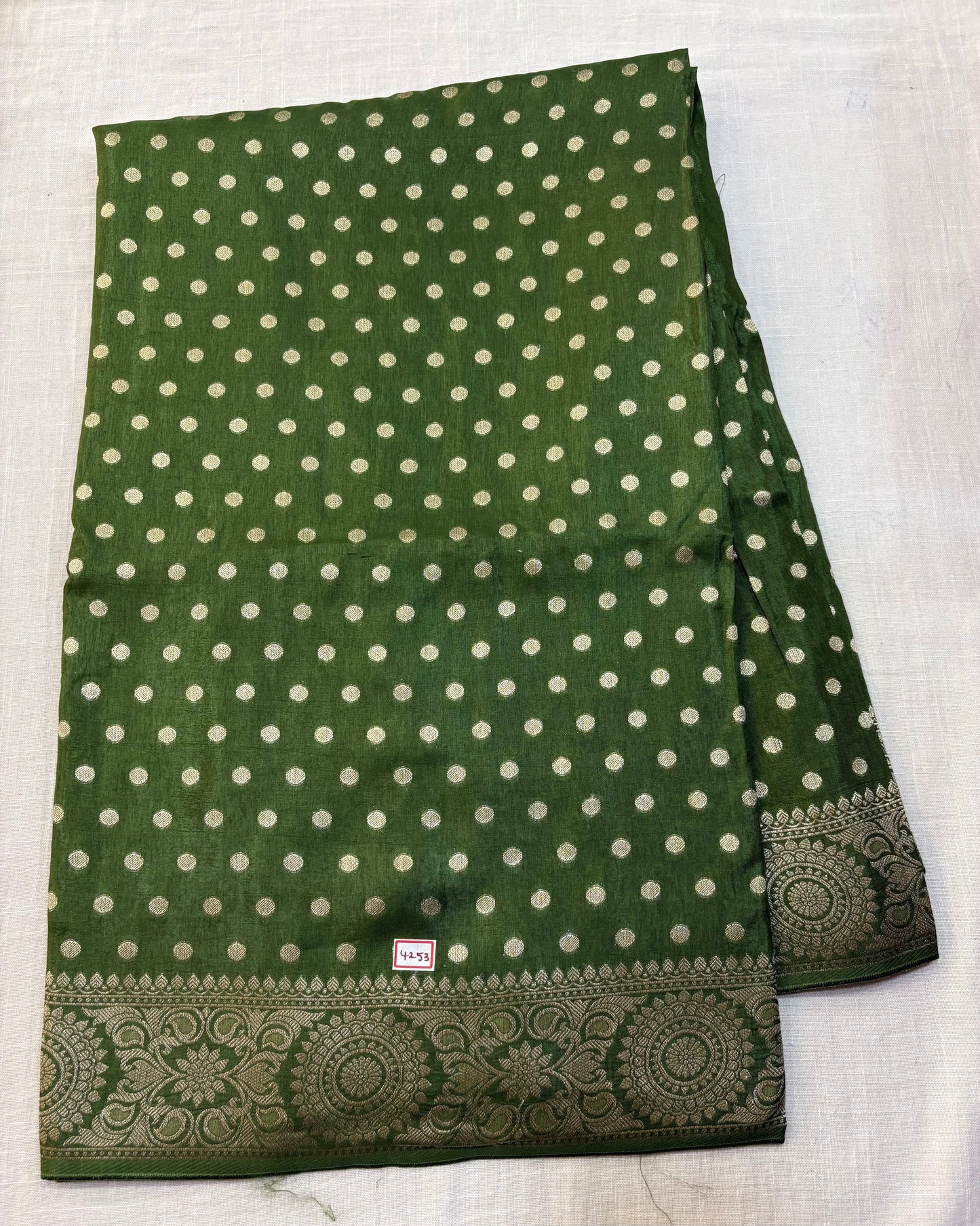 Russian Crepe saree