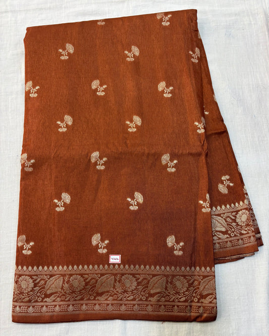 Russian Crepe saree
