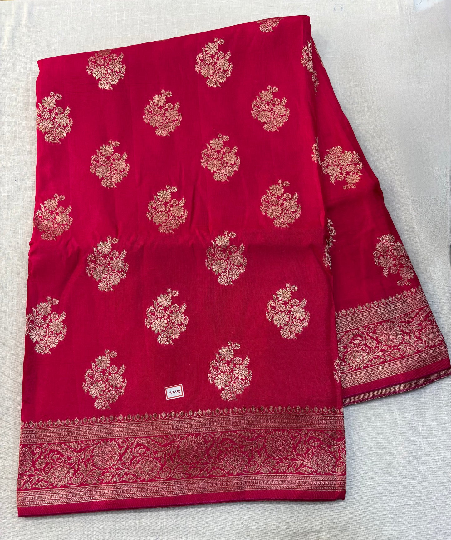Russian Crepe saree