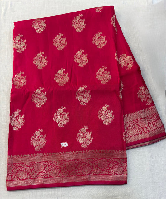 Russian Crepe saree