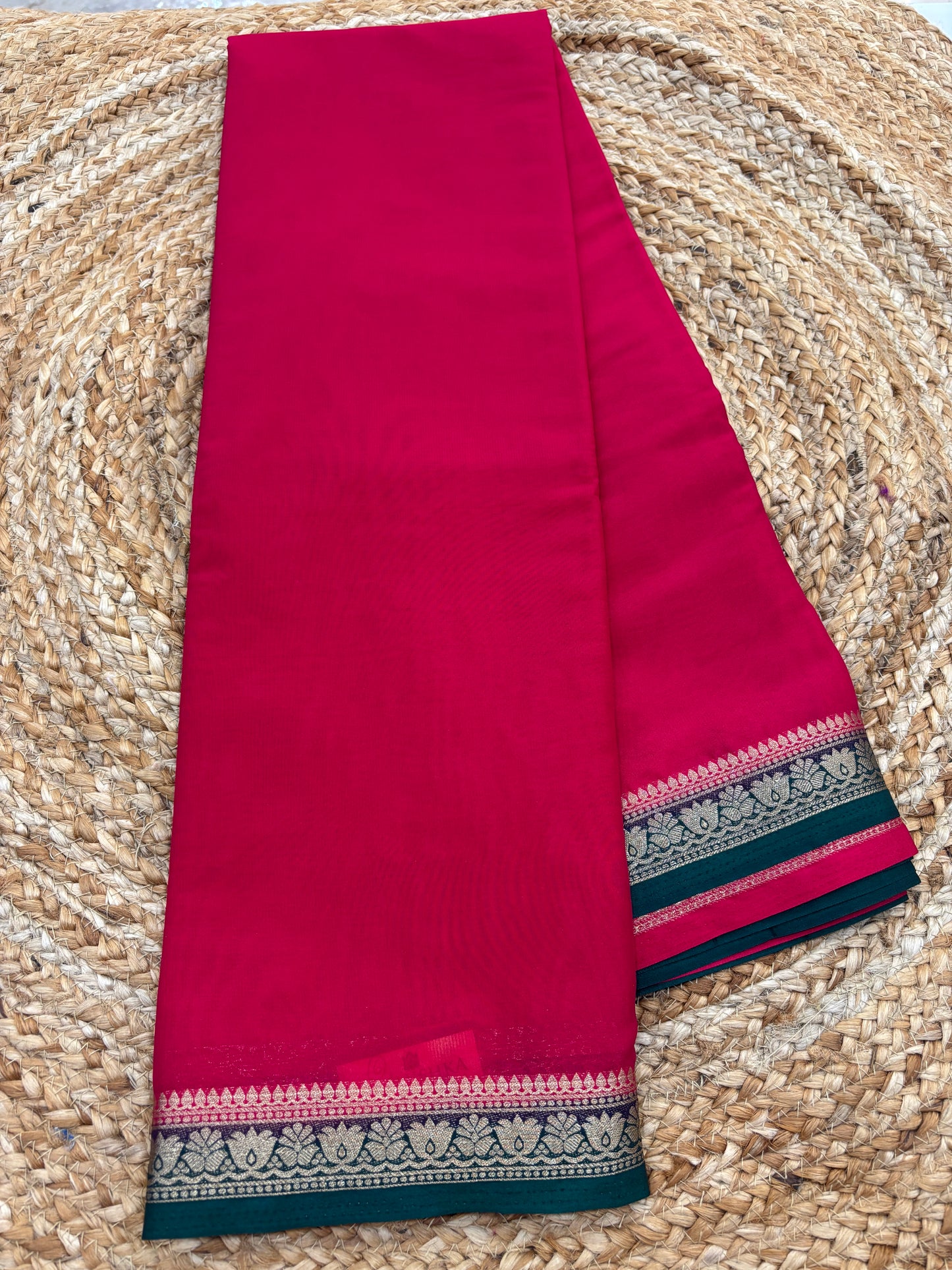Mysore Crepe Small Borders-28